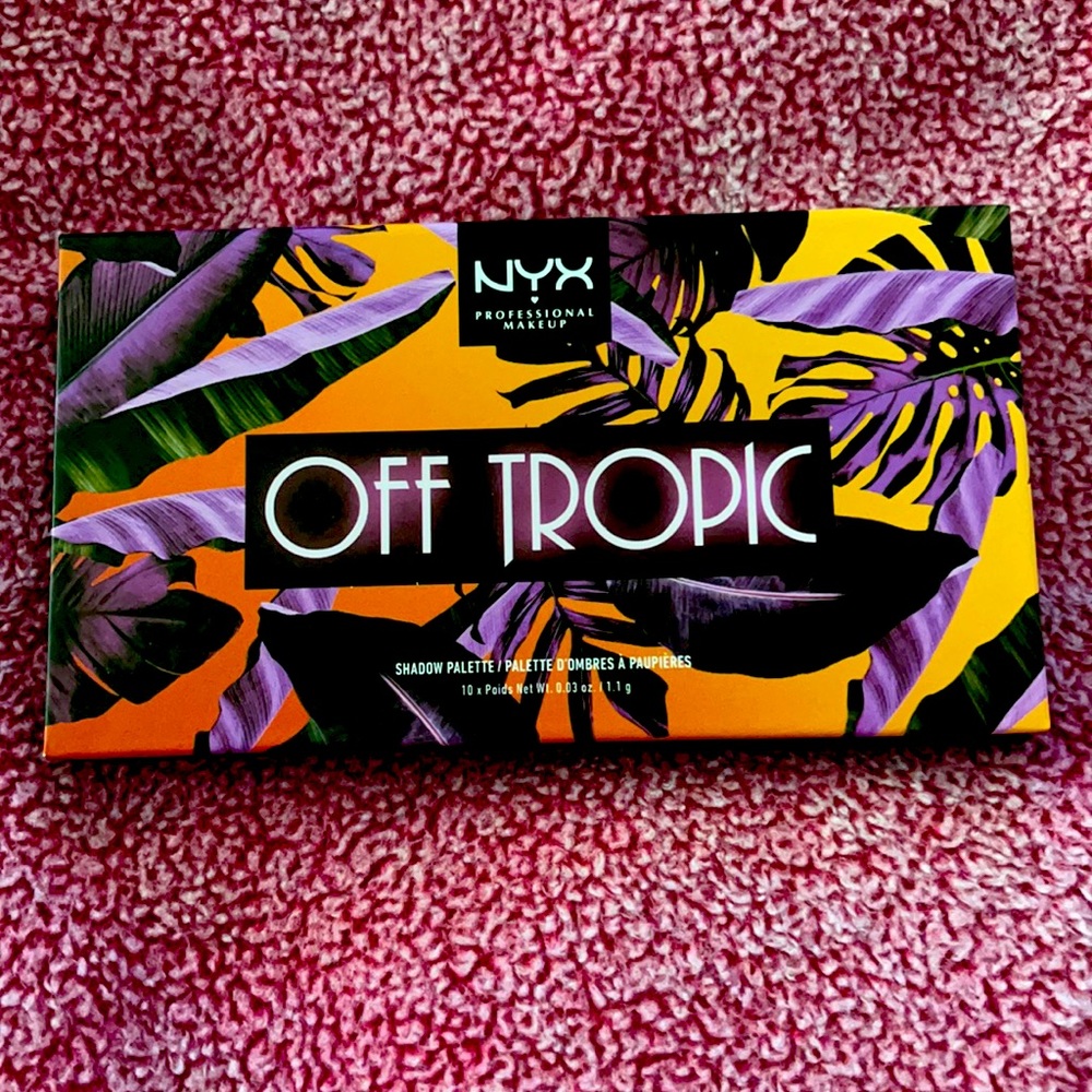 NYX: Off Tropic Limited Edition Shadow Palette NEW - Picture 2 of 5